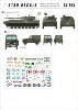 Star Decals 35-945 Post U.S.S.R. AFVs 1 1/35